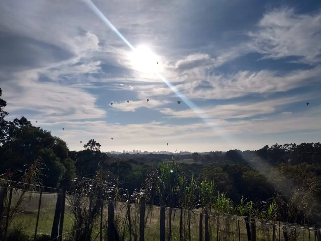 Céu e paisagem rural no Nosso Sítio